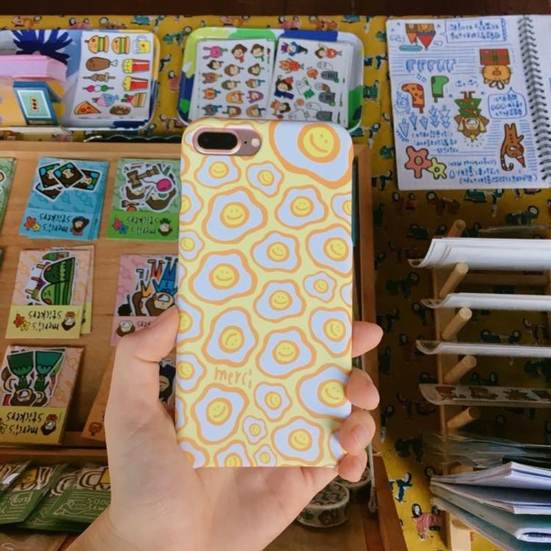 荷包蛋「手機殼」 - 手機殼/手機套 - 塑膠 黃色