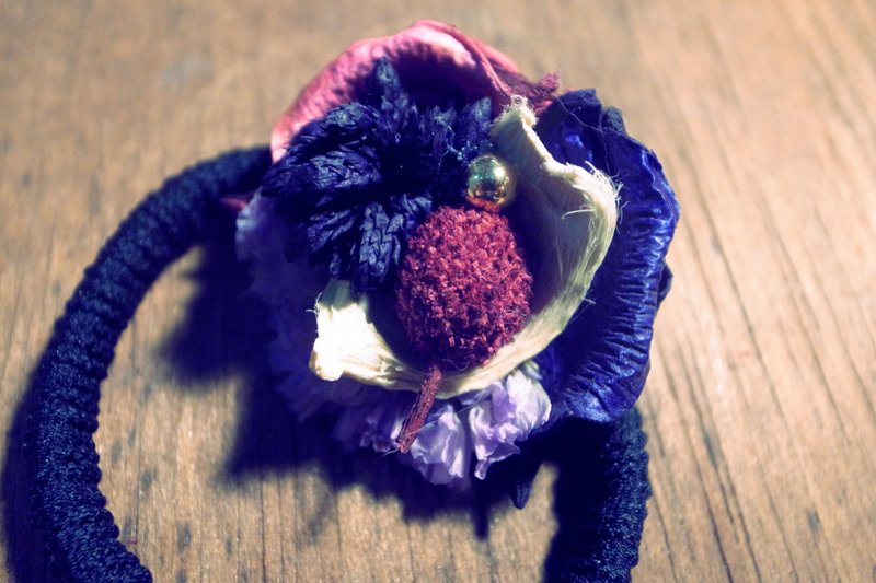 ⊛ night red hair ring ⊛