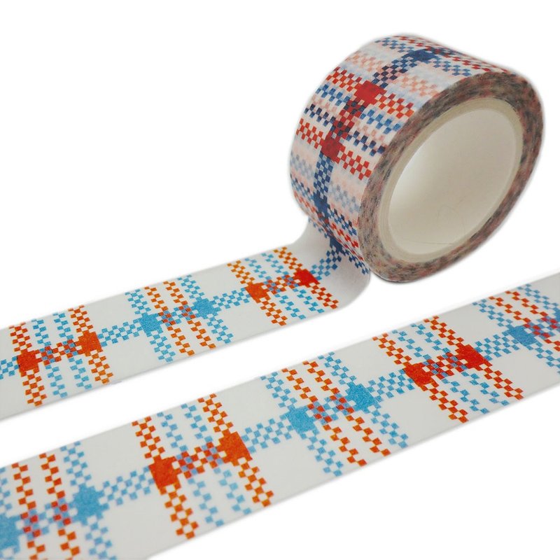 Hong Kong Masking Tape - Hong Kong Series - Red White Blue Wire (S2014-174)