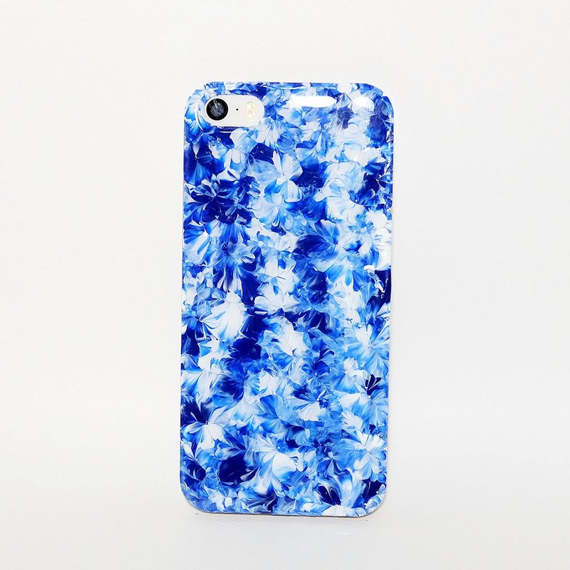 Pastoral series ll blue and white porcelain ll hand-painted oil painting wind mobile phone shell
