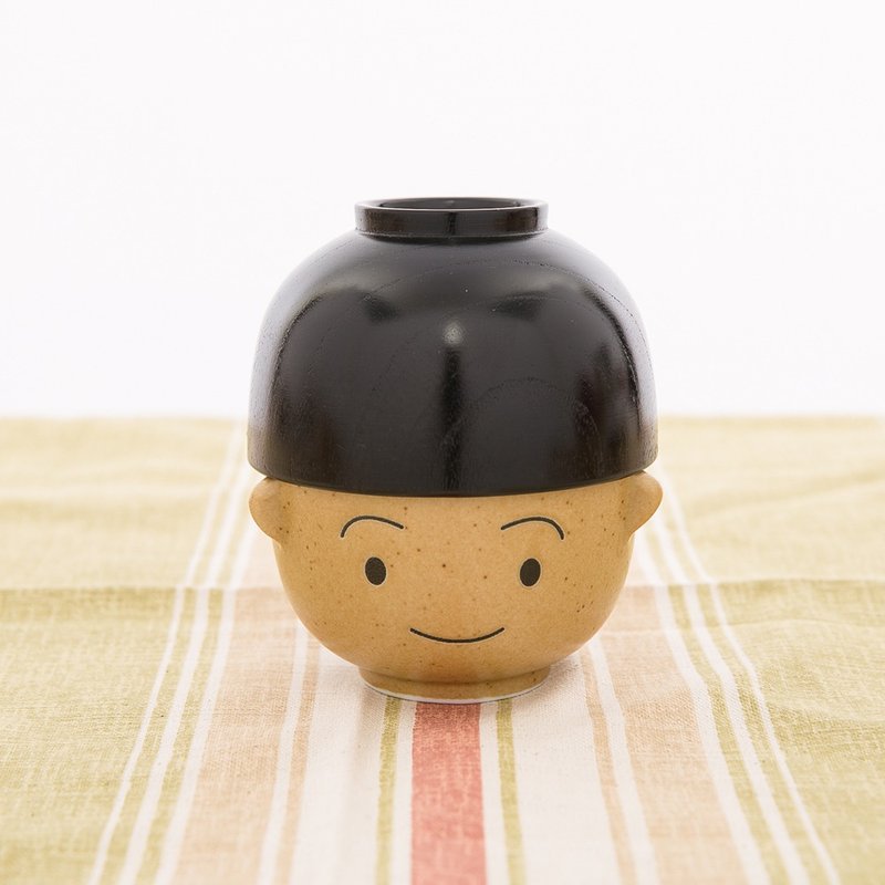 Sunart rice soup bowl set - Manfu boy