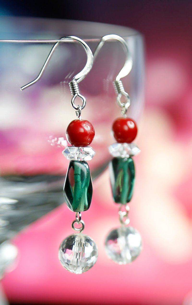 E0281- Natural Gemstone Earrings