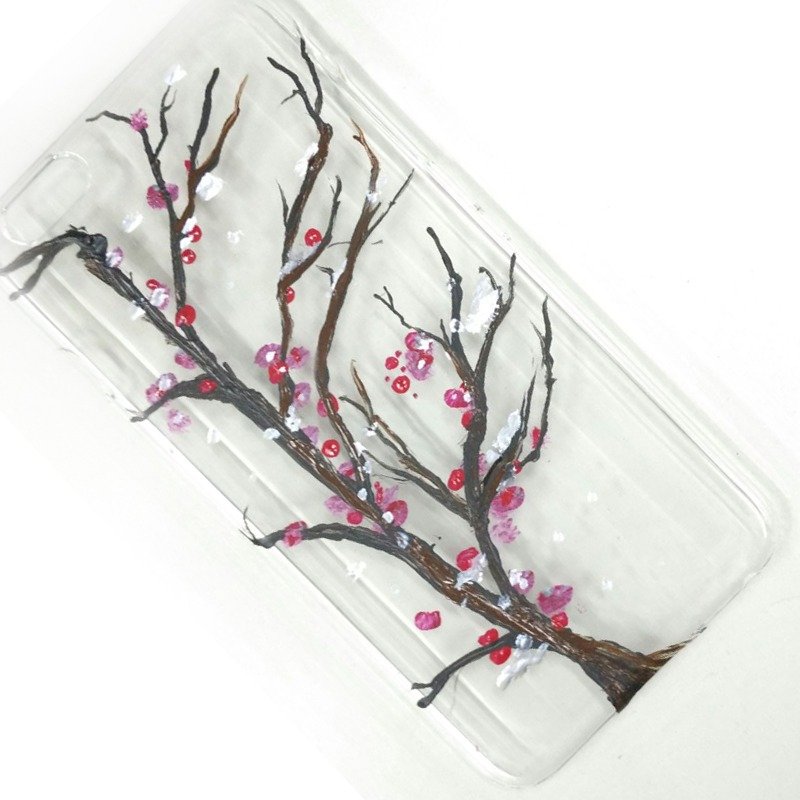 Exclusive Order - branches painted cabinet - custom-made (QC0003) / Hong Kong illustrator / enclosure / hand-painted craft / Gospel Gifts