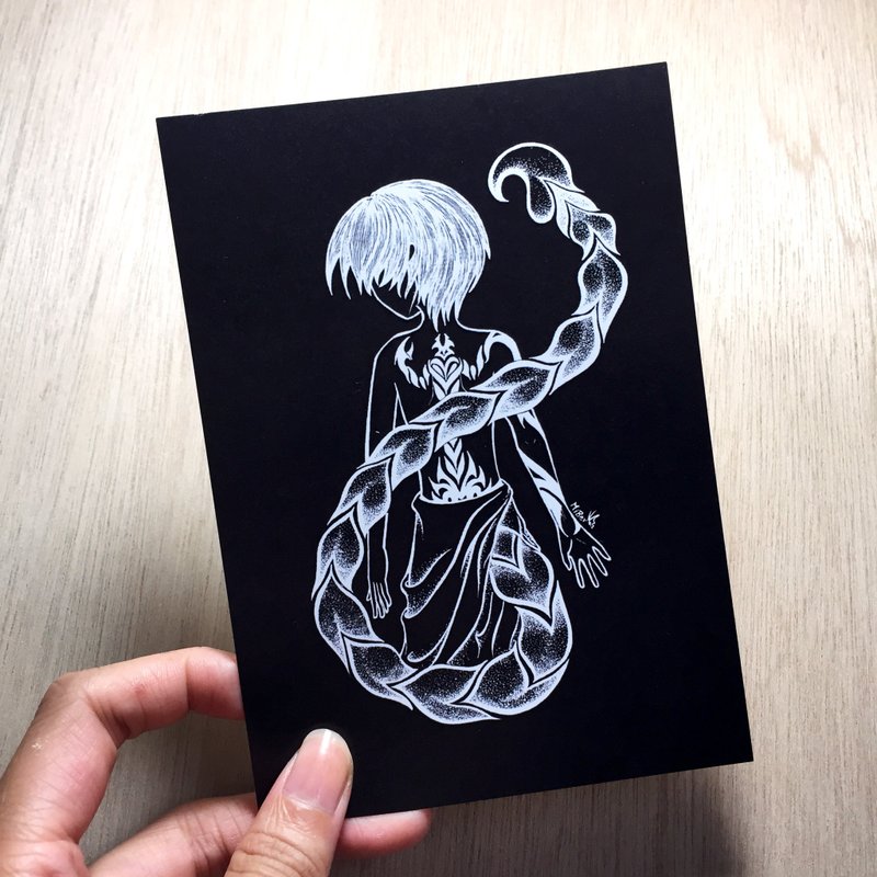 Scorpio negative Postcards