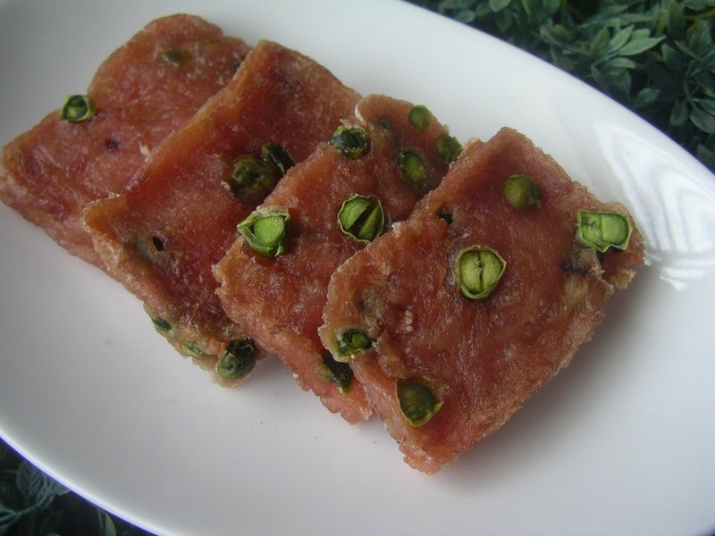 狗狗手工肉乾-【青豆肉塊】-50g