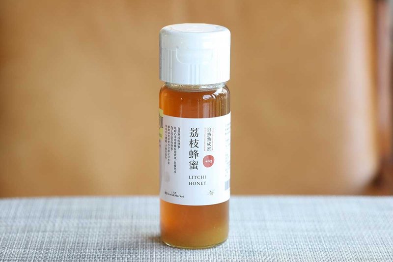 【友善蜂蜜】台灣自然熟成荔枝蜜420克 - 蜂蜜/黑糖 - 新鮮食材