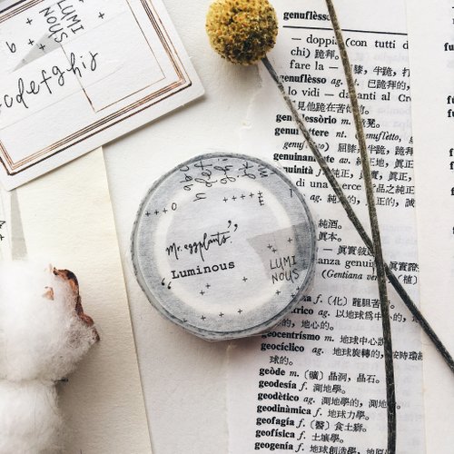 Washi Tape: Luminous (Light)