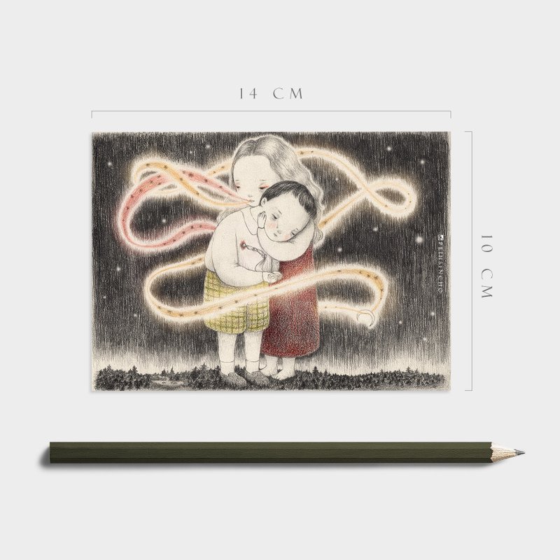 對不起 明信片