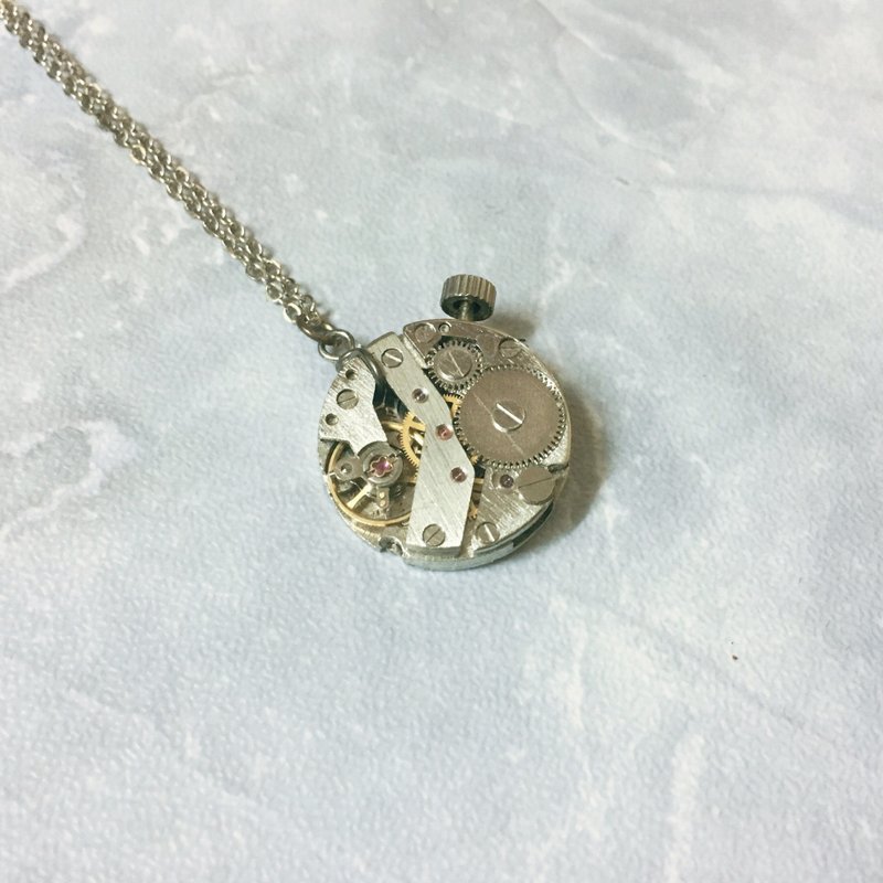 Frozen Time | Mechanical Watch Necklaces