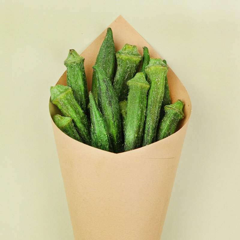 Okra cake