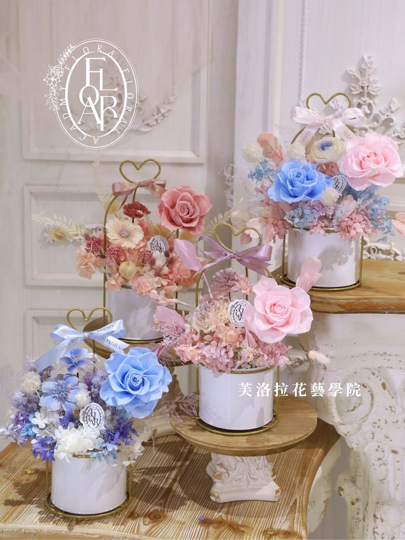 永生花桌花系列 - 乾燥花/永生花 - 植物.花 多色