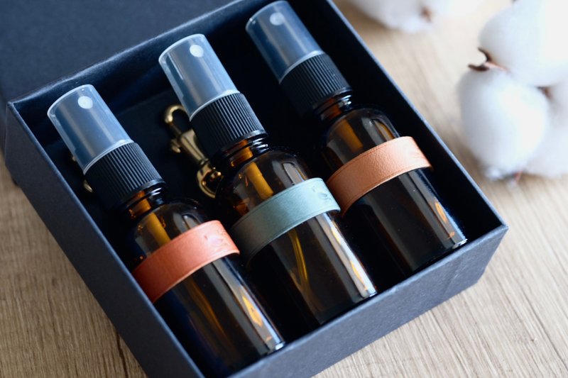 防疫用品 | 酒精噴霧瓶3入禮盒組【 可選色 】 - 洗衣精/衣物清潔 - 真皮 多色