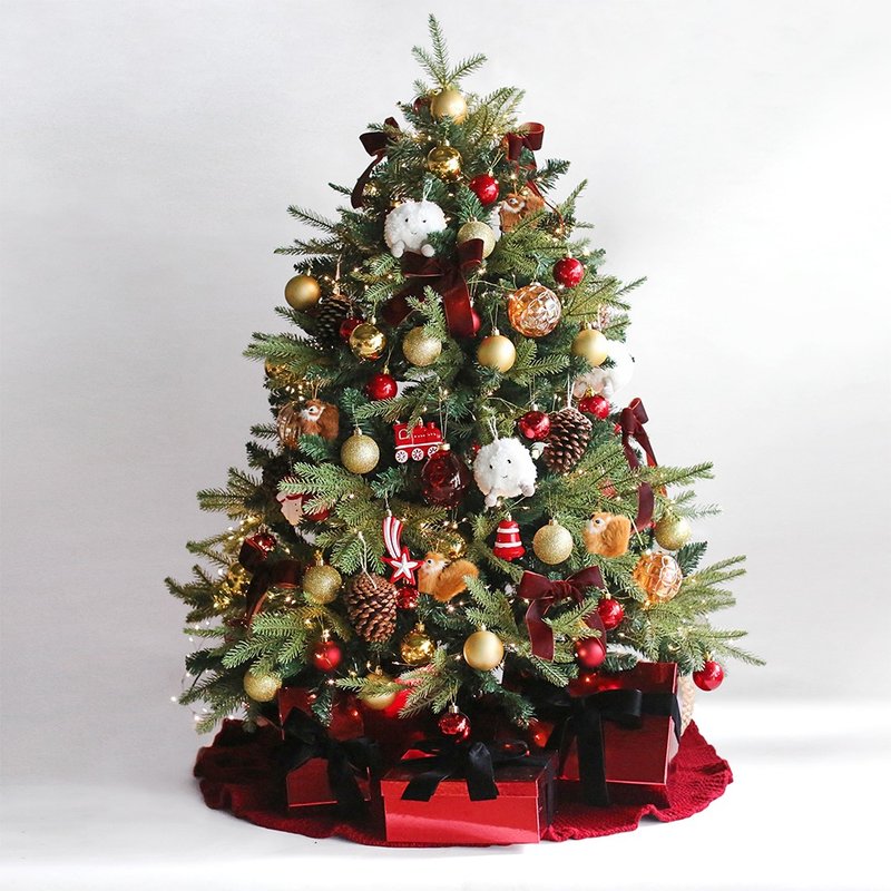 松鼠森林 DIY仿真聖誕樹 - 乾燥花/永生花 - 植物.花 綠色