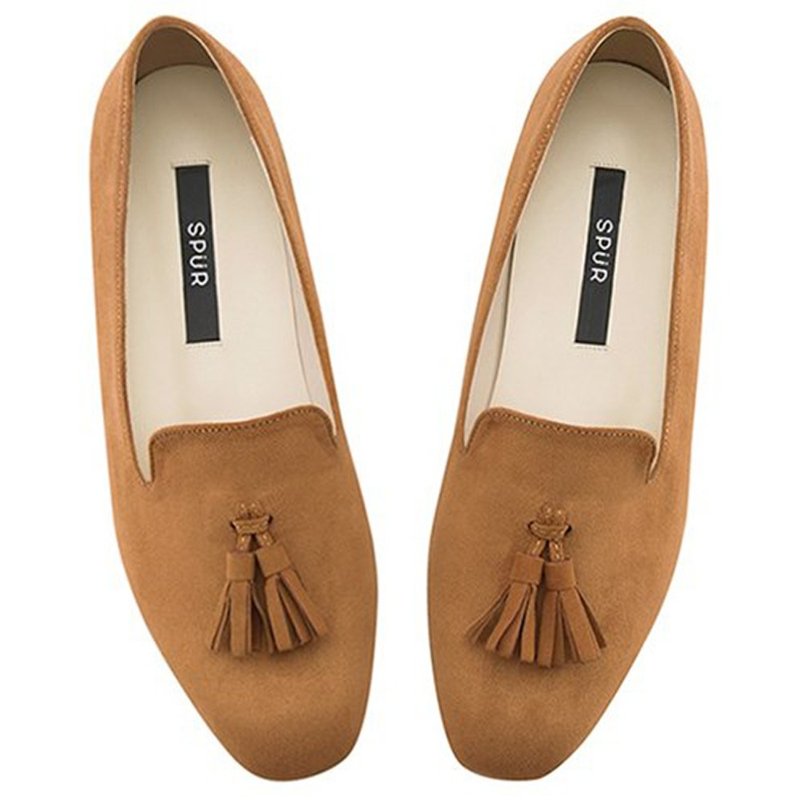 Pre-Order SPUR Tasseled loafer OF8014 CAMEL