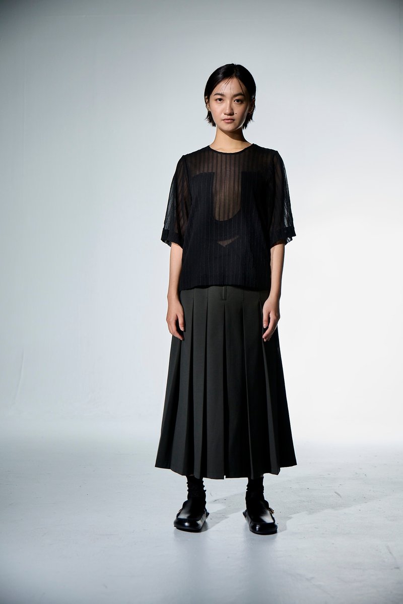 透透u五分袖上衣 - 其他 - 其他材質