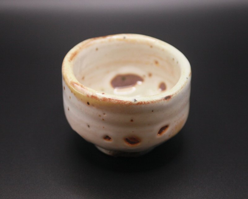 藏菁手作ㅣ柴燒 志野茶碗 - 茶壺/茶杯/茶具 - 陶