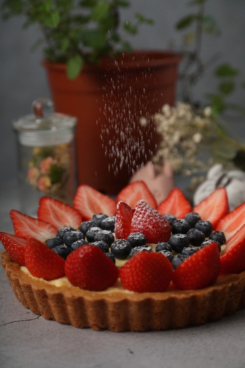 季節水果塔。新鮮手做。安心出貨。陪伴你/妳的防疫時光 - 鹹派/甜派 - 其他材質