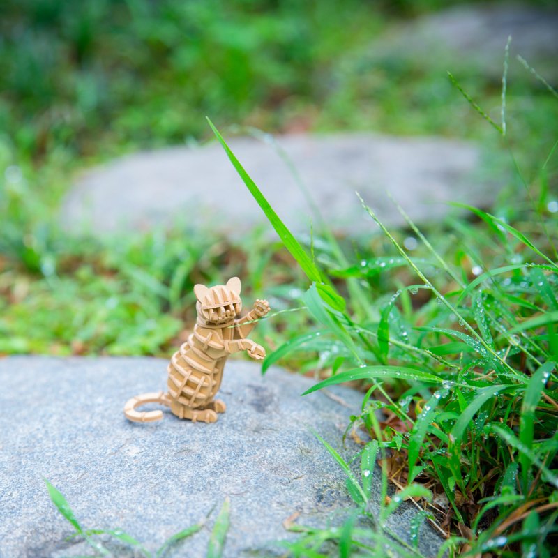 Jigzle® 3D three-dimensional jigsaw puzzle series | paper beckoning cat puzzle | super healing