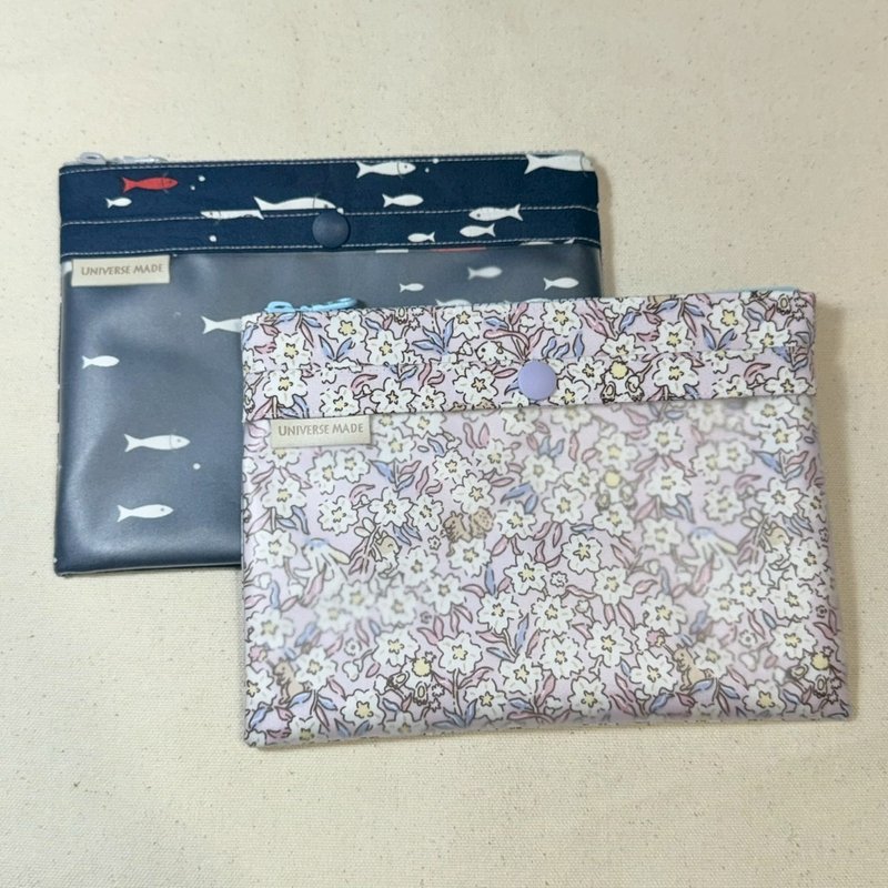 證件收納袋 - 化妝包/收納袋 - 棉.麻 粉紅色