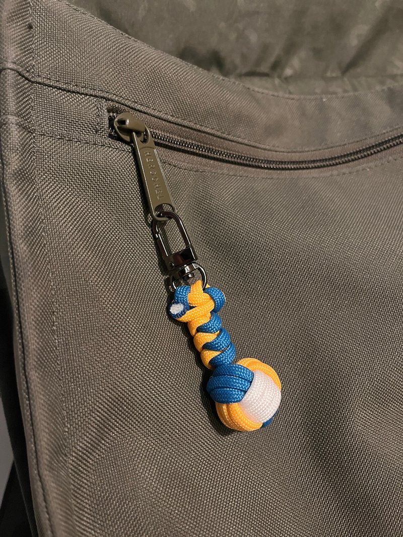 去編 | 排球少年 | 排球吊飾 | Volleyball Paracord Keychain - 吊飾/掛飾 - 尼龍 多色