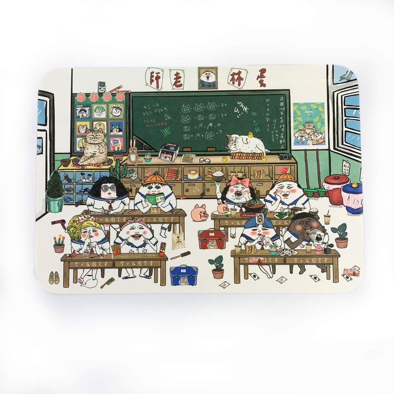 蛋定國民小學 明信片 - 卡片/明信片 - 紙 白色
