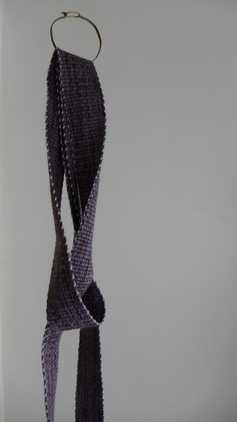 鐵鏽染手織空間掛飾 - 擺飾/家飾品 - 其他材質 紫色