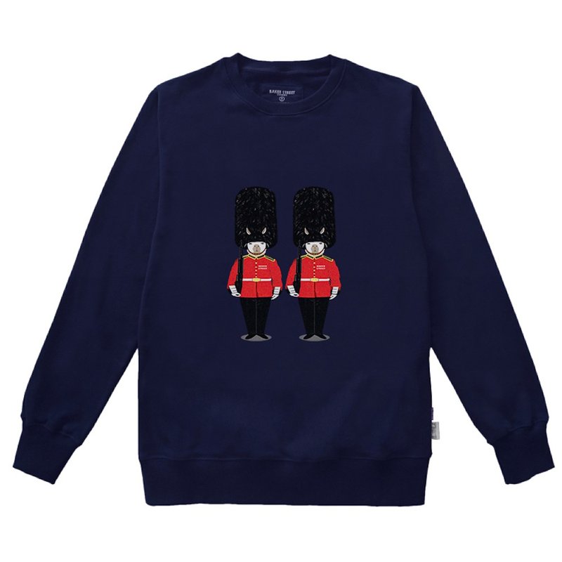 British Fashion Brand-Baker Street-Little Grenadier Guards of Alpaca Sweatshirt