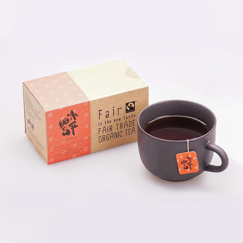 FAIRTASTE-Organic English Black Tea (2.5gx 25 Tea Bags)