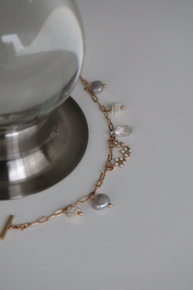 星語雛菊手鍊\飾品 聖誕禮物 可愛手鍊 華麗飾品 - 手鍊/手環 - 其他材質 金色