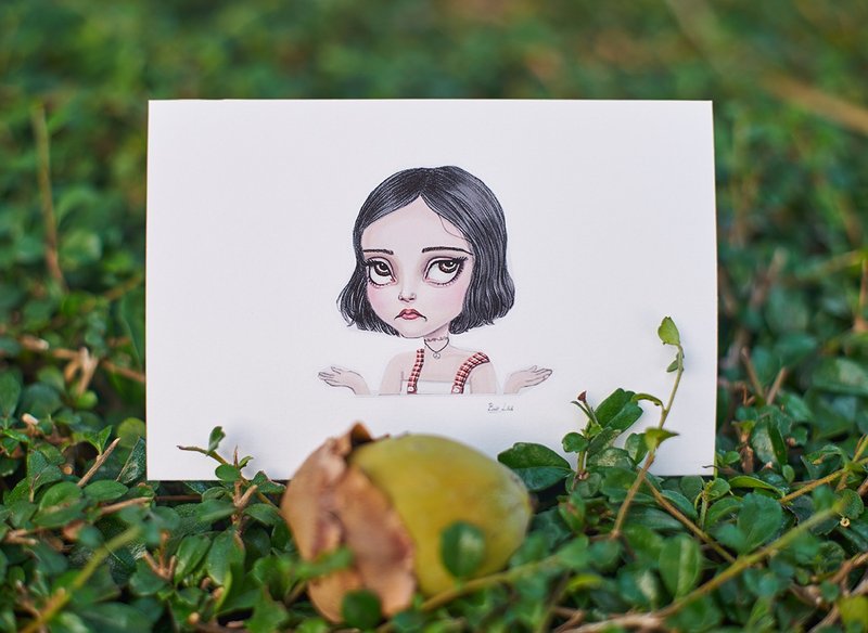 Don't Care - Postcard