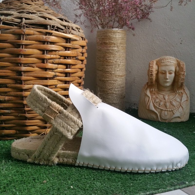Spanish Espadrilles | unisex Jay Ram model white
