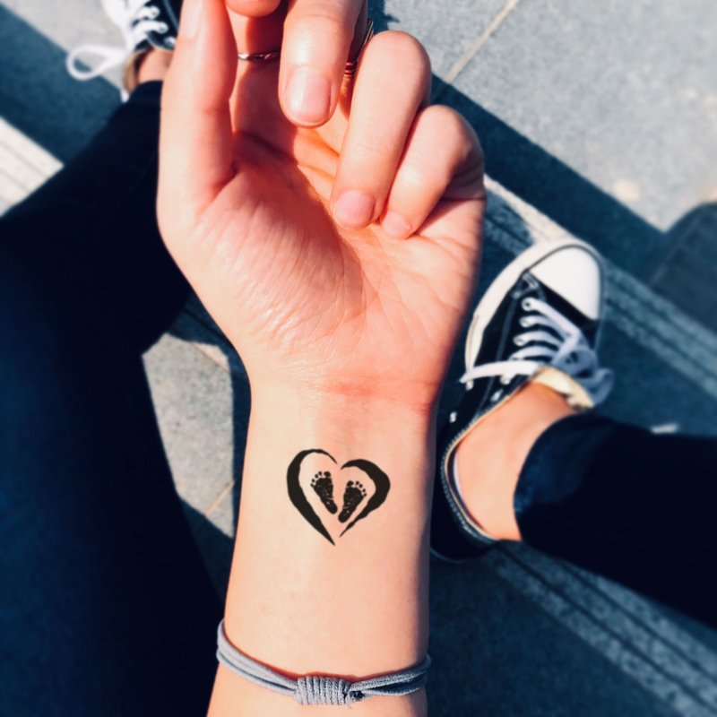 Abortion Temporary Tattoo Sticker (Set of 2) - OhMyTat