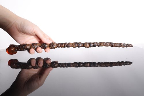 【Fast Shipping】_Retro Style One-Eyed Magic Wand_Nordic Style Rustic Handmade Magic Wand Meditation
