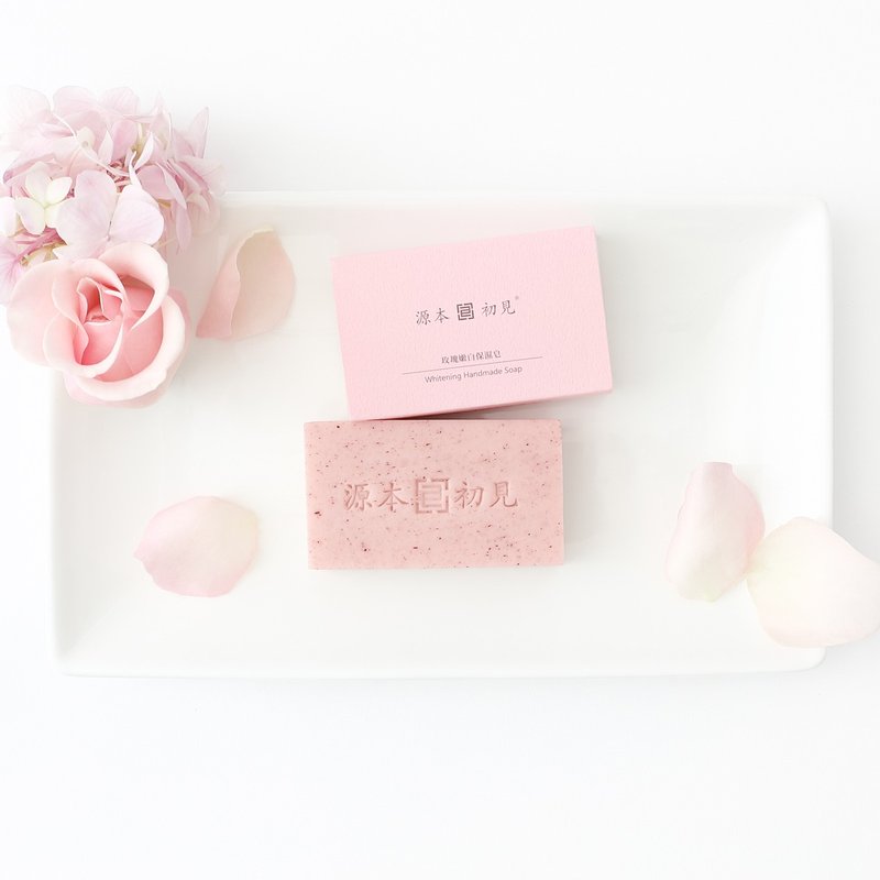 The source of the first see / Rose whitening moisturizing soap 90g 4 65% off