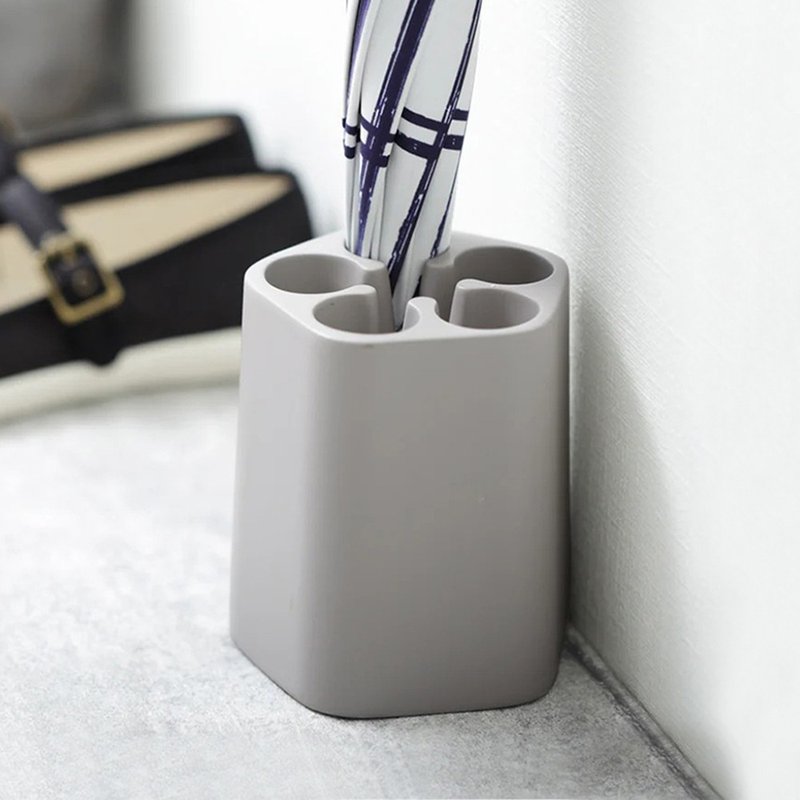 日本ideaco okura 秋葵造型5孔雨傘架-多色可選 - 居家收納/收納盒/儲物盒 - 其他材質 灰色