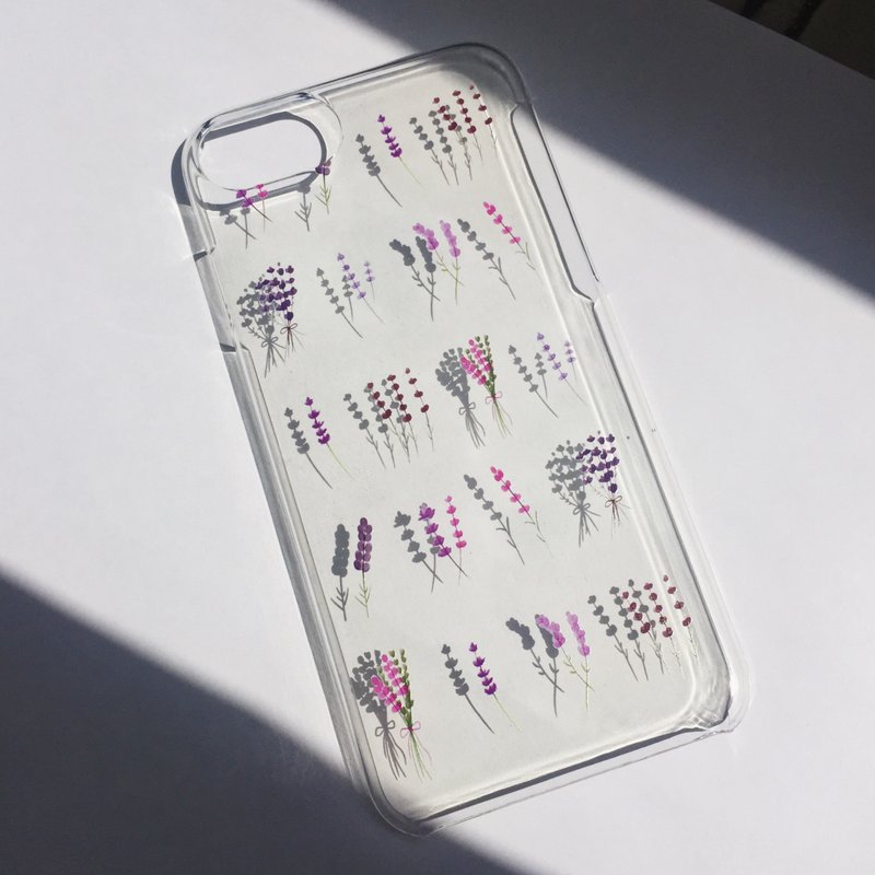 ラベンダー Phone case - 手機殼/手機套 - 塑膠 紫色