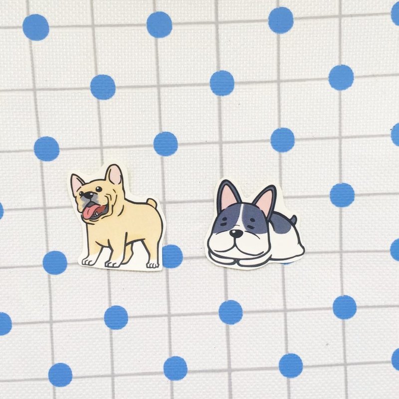 Fighting two types / manual stickers