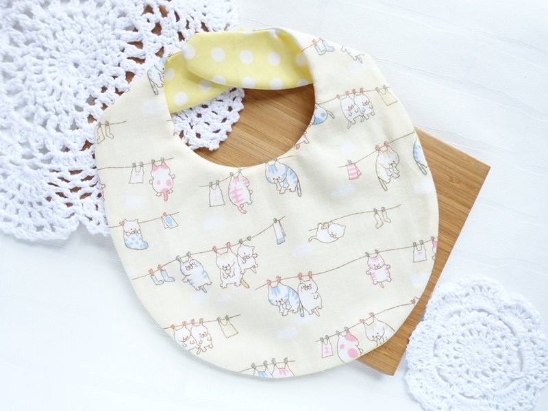 Handmade gauze baby bid - Bibs - Cotton & Hemp 