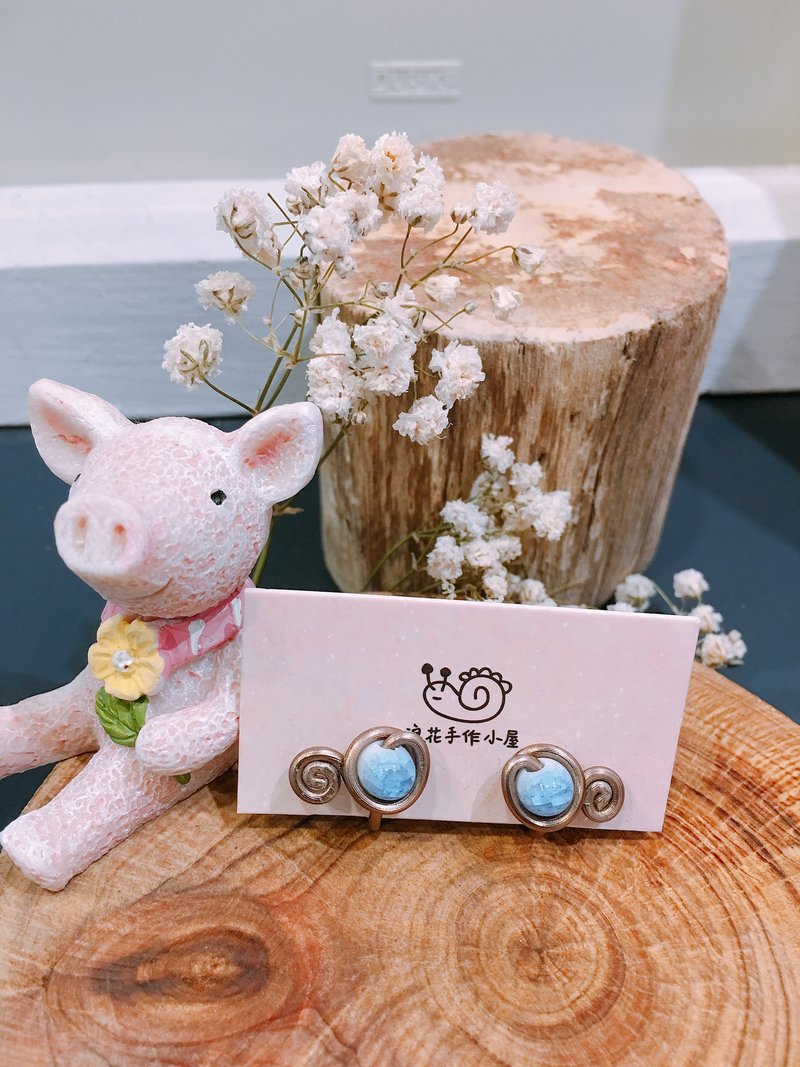 Painless ear clips / handmade earrings
