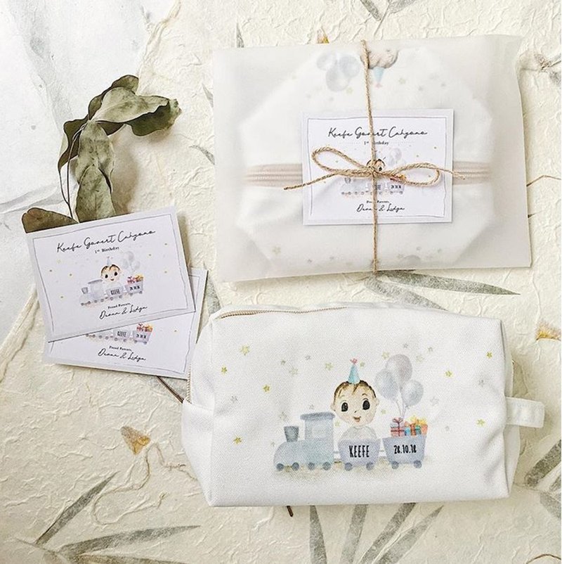 Premium Square Pouch Canvas 12 pcs