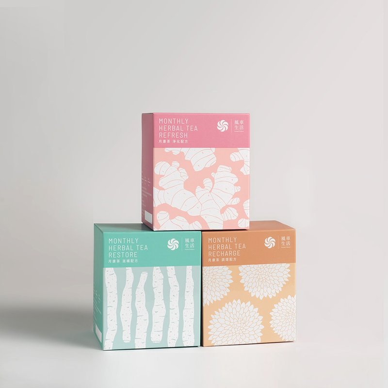 W Monthly Tea- Complete Set