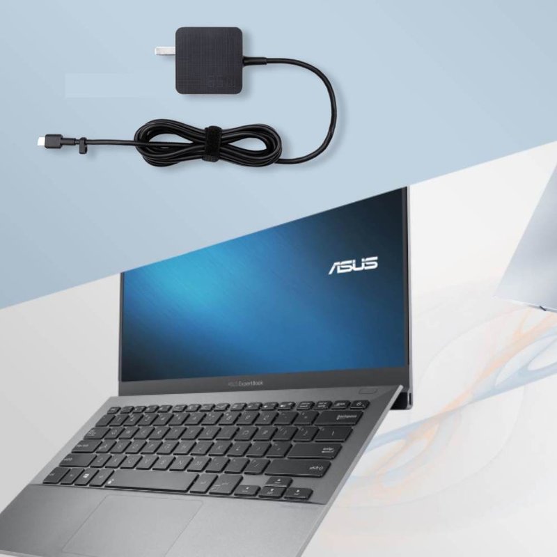 ASUS 65W USB-C 變壓器 (AC65-00) - 電腦配件 - 塑膠 黑色