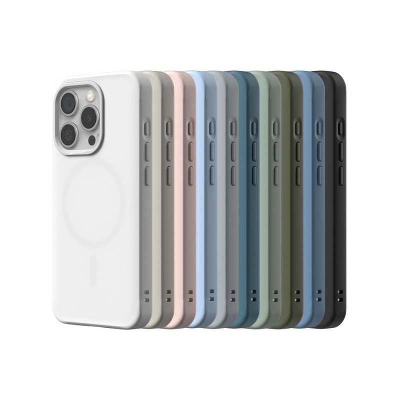 SolidX MagSafe兼容 吸震緩衝防摔磁吸手機殼 for iPhone 15系列 - 手機殼/手機套 - 塑膠 多色