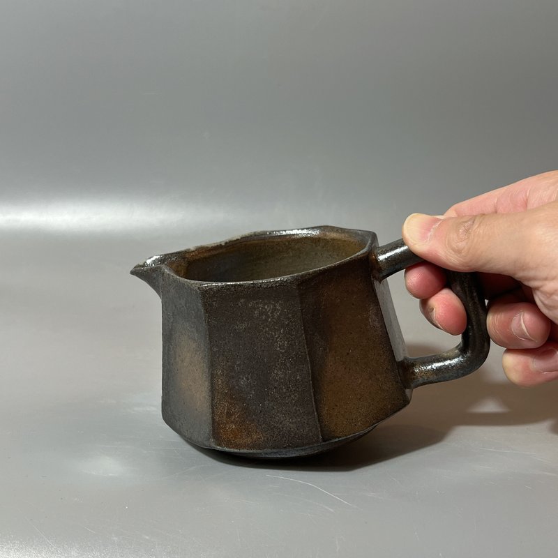 柴燒切面茶海 / 300cc / 小平凡手作 - 其他 - 陶 卡其色