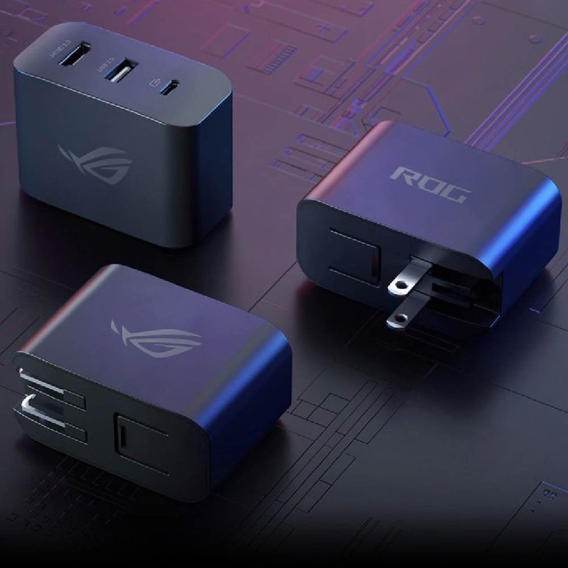 ASUS ROG Gaming 電競多合一充電器  IO擴充充電 DOCK - 電腦配件 - 塑膠 黑色