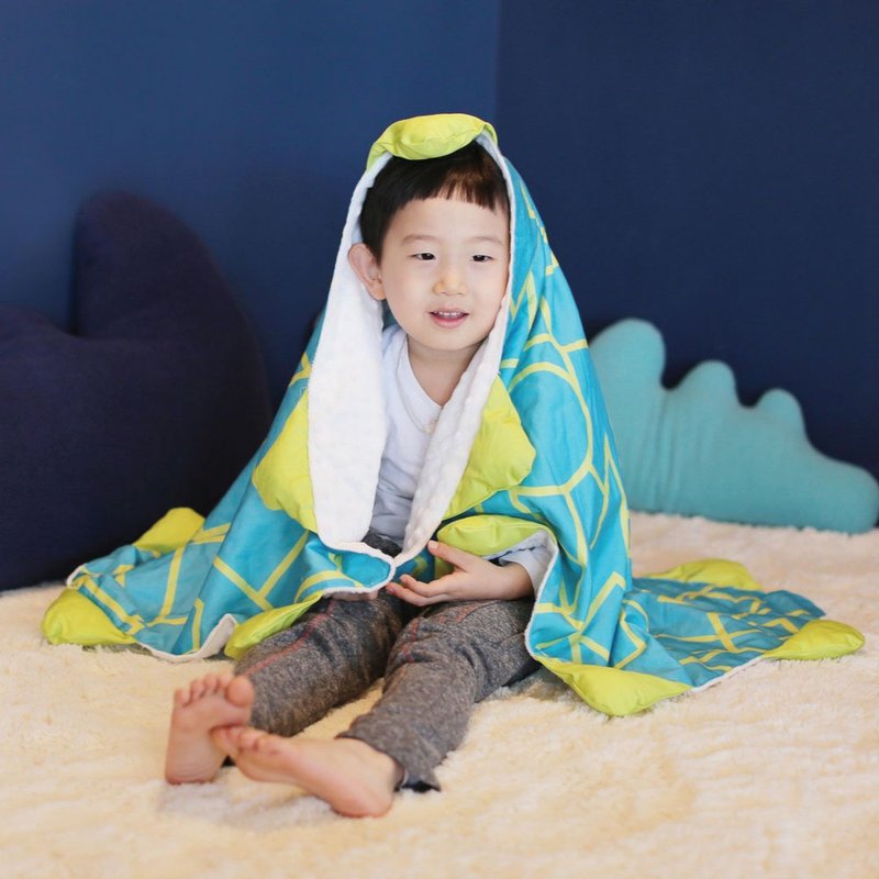 Korea【Monster Park】Little Monster Baby Blanket (Water Blue Monster Blanket)