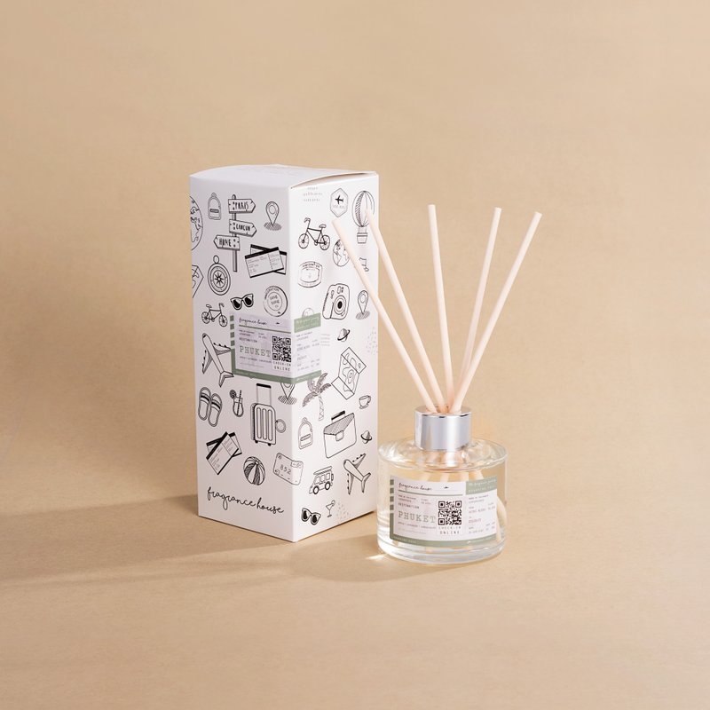 Rattan Aromatherapy 120ml Diffuser | Phuket • Phuket