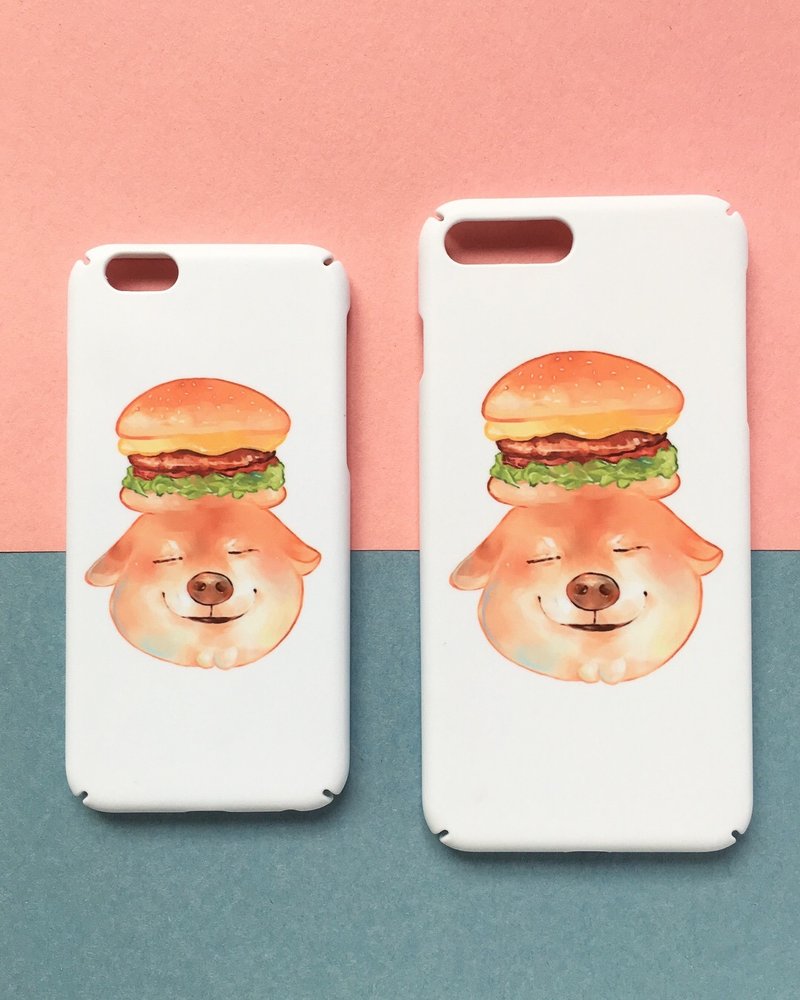 Fat ass chin chihuahua mobile phone shell hard shell