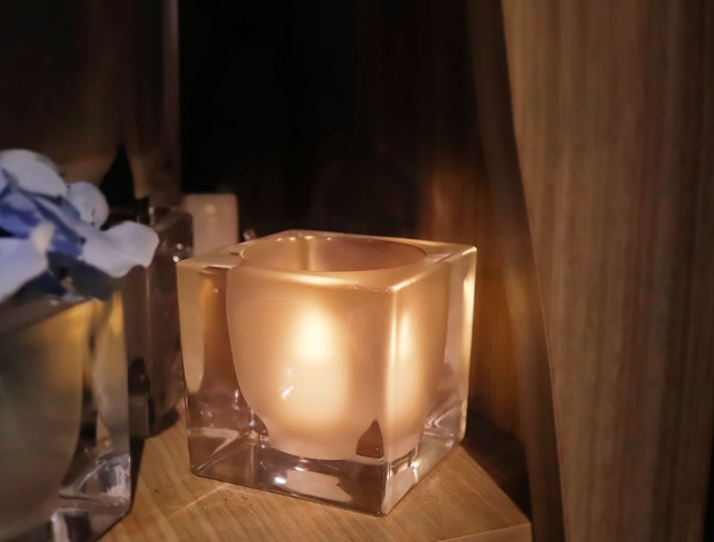 【玻璃燭台】北歐風極簡多功能擺件│花器│筆筒│感恩節│聖誕節 - 其他 - 其他材質 金色