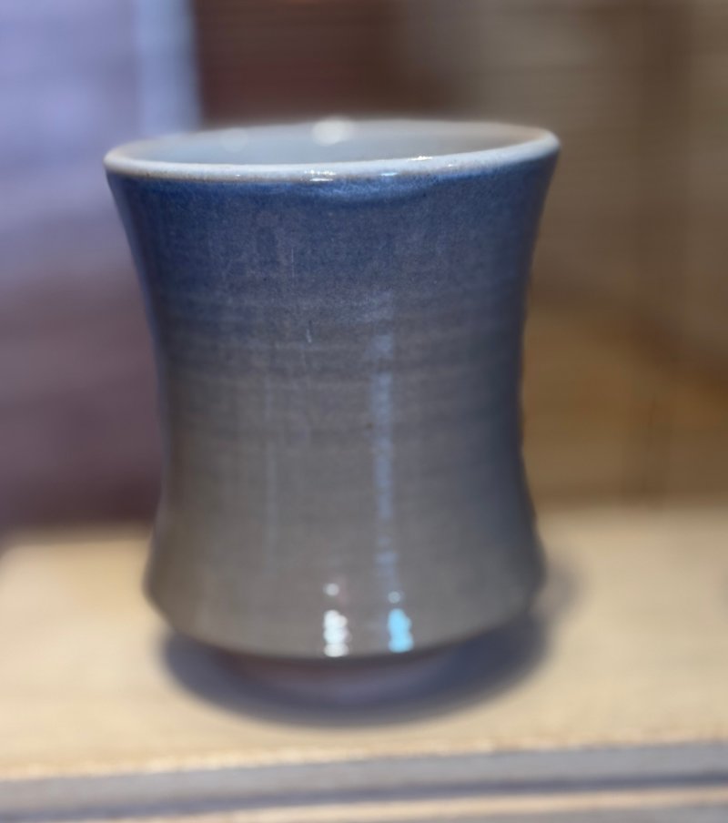 青影杯 手拉胚釉彩杯 - 咖啡杯/馬克杯 - 陶